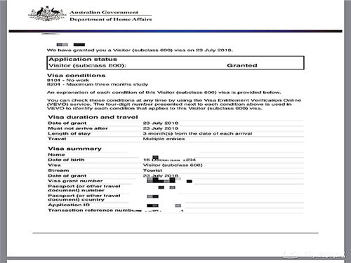 澳大利亚签证被拒签多久能重签